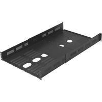 

Lowell Manufacturing VDS-2-2032 2U Rack Shelf, 20"-32" Adjustable Depth, 250 Lbs Capacity, Black