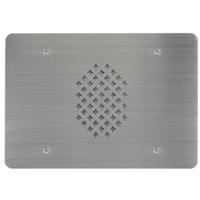 

Lowell Manufacturing VRI-3G-45 Vandal-Resistant Intercom Station without Transformer, 3-Gang Wall Plate, 45 Ohms Speaker