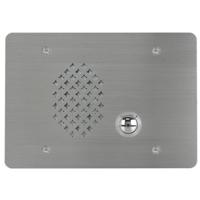 

Lowell Manufacturing VRIC-3G-4525 Vandal-Resistant Intercom Station with Call Switch, 3-Gang Stainless Steel Wall Plate, 45 Ohms Speaker, 25V Transformer