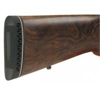 

Lyman F250 0.85" Lightweight White Line Base Recoil Pad for Rifle/Shotgun, Field Face with Lined Texture, Medium, Black