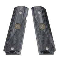 

Lyman Renegade Half Checkered Pistol Grip for Colt 1911 Model, Charcoal