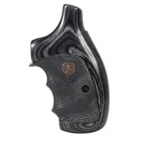 

Lyman Pachmayr American Legend Grip for Smith & Wesson "N" Frame Round Butt Revolver, Charcoal Silvertone