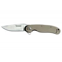 

Lyman Pachmayr Snare Folding Knife with Plain Edge Drop Point Blade, Satin Finish Blade, Flat Dark Edge Handle