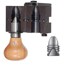 

Lyman Double Cavity Rifle Bullet Mould for .58 Cal Mini Ball Lead Bullets, 405 Grains, Blue-Grey Target