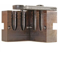 

Lyman 2-Cavity .30 Caliber Bullet Mould, 160 Grain, 0.309" Diameter, Silhouette Flat Nose