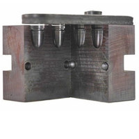 

Lyman 2-Cavity 9mm Bullet Mould, 90 Grain, 0.356" Diameter, Round Nose