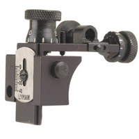 

Lyman 57SMET Receiver Peep Sight with Target Knobs for Mauser, Springfield and White Systems, Aluminum Blue