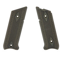 

Lyman G-10 Checkered Grip for Ruger Mark ll/lll Tactical Pistol, Green/Black
