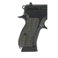 

Lyman Pachmayr G10 Compact Tactical Grip for CZ 75 Pistol, Green/Black Grappler Coarse Checker