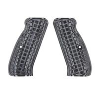 

Lyman Pachmayr G10 Compact Tactical Grip for CZ 75 Pistol, Gray/Black Grappler Coarse Checker