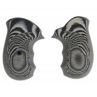 

Lyman Pachmayr G10 S&W J Frame Tactical Revolver Grip, Gray/Black Checkered