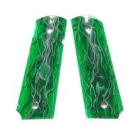 

Lyman Pachmayr Alume Raffir Grips for 1911 Pistol, Emerald Rush Green