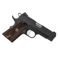 

Lyman Renegade Wood Laminate Grip for 1911 Officer Pistols, Rosewood Double Diamond