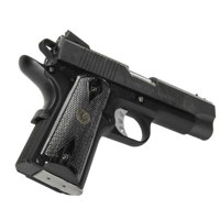 

Lyman Pachmayr Renegade Wood Laminate Grip for 1911 Officer Pistols, Charcoal Double Diamond
