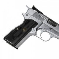 

Lyman Pachmayr Renegade Wood Laminate Grip for Browning Hi Power Pistol, Charcoal Smooth