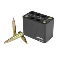 

Lyman Ammo Checker Block for 223/5.56, 6.5 Grendel, 6.8 Rem. SPC, 7.62x39, 300AAC Blackout, 450 Bushmaster, 458 SOCOM and 50 Beowulf