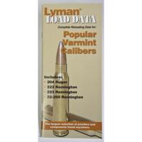

Lyman Popular Varmint Calibers Load Data Book, 20 & 22 Cal Rifles, #9780008