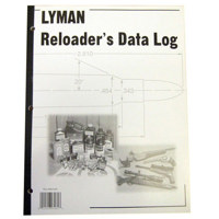 

Lyman "Reloading Data Log" Reloading Manual