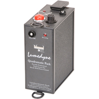 

Lumedyne Quadra-Matic 400ws Extra Fast Recycling Power Pack, with One Quantum Q-Flash Outlet and One Head Outlet.