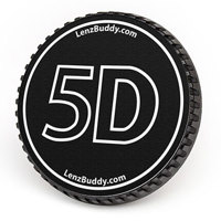 

LenzBuddy Body Cap for Canon 5D (Black & White)