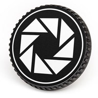 

LenzBuddy Body Cap for Canon - with Aperture Icon (Black & White)