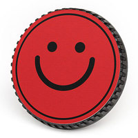 

LenzBuddy Body Cap for Canon - with Happy Face Icon (Red)