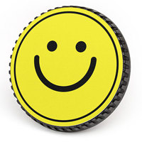 

LenzBuddy Body Cap for Canon - with Happy Face Icon (Yellow)