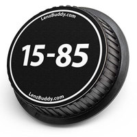 

LenzBuddy Rear Lens Cap for Canon 15-85mm (Black & White)