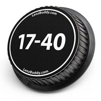 

LenzBuddy Rear Lens Cap for Canon 17-40mm (Black & White)