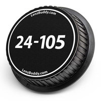 

LenzBuddy Rear Lens Cap for Canon 24-105mm (Black & White)