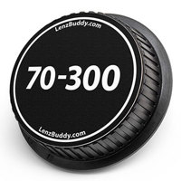 

LenzBuddy Rear Lens Cap for Canon 70-300mm (Black & White)