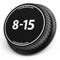 

LenzBuddy Rear Lens Cap for Canon 8-15mm (Black & White)