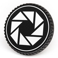 

LenzBuddy Body Cap for Nikon - with Aperture Icon (Black & White)