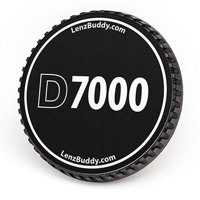 

LenzBuddy Body Cap for Nikon D7000 Digital Camera, Black and White