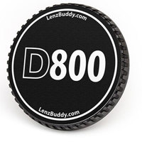 

LenzBuddy Body Cap for Nikon D800 Digital Camera, Black & White