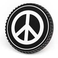 

LenzBuddy Body Cap for Nikon - with Peace Sign (Black & White)