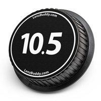 

LenzBuddy Rear Lens Cap for Nikon 10.5mm (Black & White)