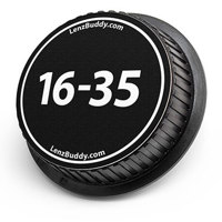 

LenzBuddy Rear Lens Cap for Nikon 16-35mm (Black & White)