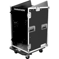 

Marathon Flight Road Case 11U Slant/16U Vertical Rack System with Caster Board