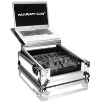 

Marathon Flight Road Case with Laptop Shelf for 12" Mixer, White