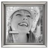 

Malden International Concourse Pewter Metal Picture Frame for 5x5" Photo, Pewter Finish