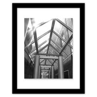 

Malden International Niagra Floater Wood Frame, Holds up to 8x10" Picture, 11x14" Glass Size, Black