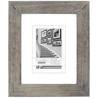 

Malden International Manhattan Wood Picture Frame, Holds 5x7" Mat, 8x10" without Mat Picture, Gray