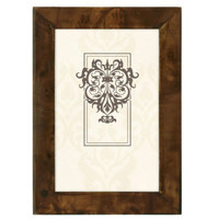 

Malden International Natural BURLWOOD Frame for 4x6" Photograph, Dark Walnut