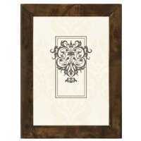 

Malden International Natural BURLWOOD 5x7" Frame, Dark Walnut
