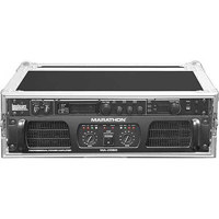 

Marathon Flight Road 3U Deluxe Amplifier Rack Case, 18" Body Depth, Front and Rear Rack Rails, Recessed Spring Loaded Grip Handles