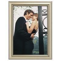 

Malden International Traditions Series Molding Wooden Picture Frame, Holds 5x7" Photograph, Silver