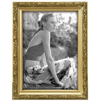 

Malden International Bezel Series Wood Frame, for a 4x6" Photograph, Color/Style: Gold
