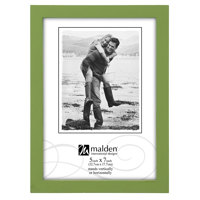 

Malden International Concepts Series Wood Picture Frame for 5x7" Photograph, Green