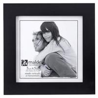

Malden International Linear Series Wood Frame for 4x5" Matted/5x5" without Mat Photograph, Black
